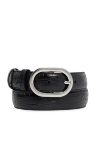 Gino Rossi Pasek Damski BLYL23001 Czarny. Kolor: czarny. Materiał: skóra #1