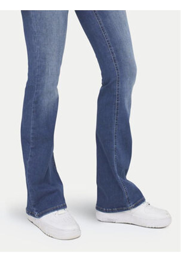 only - ONLY Jeansy Blush 15223514 Niebieski Flared Fit. Kolor: niebieski