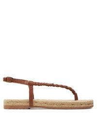 Espadryle Manebi. Kolor: brązowy