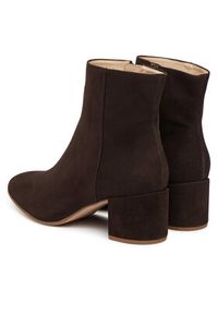 HÖGL Botki Daydream 0-134102-8600 Brązowy. Kolor: brązowy. Materiał: skóra, welur #4