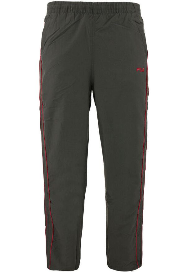 Męskie Spodnie Sportowe Fila Cupula Ciemnoszare 2XL - Wygoda i Styl. Kolor: szary. Materiał: dresówka