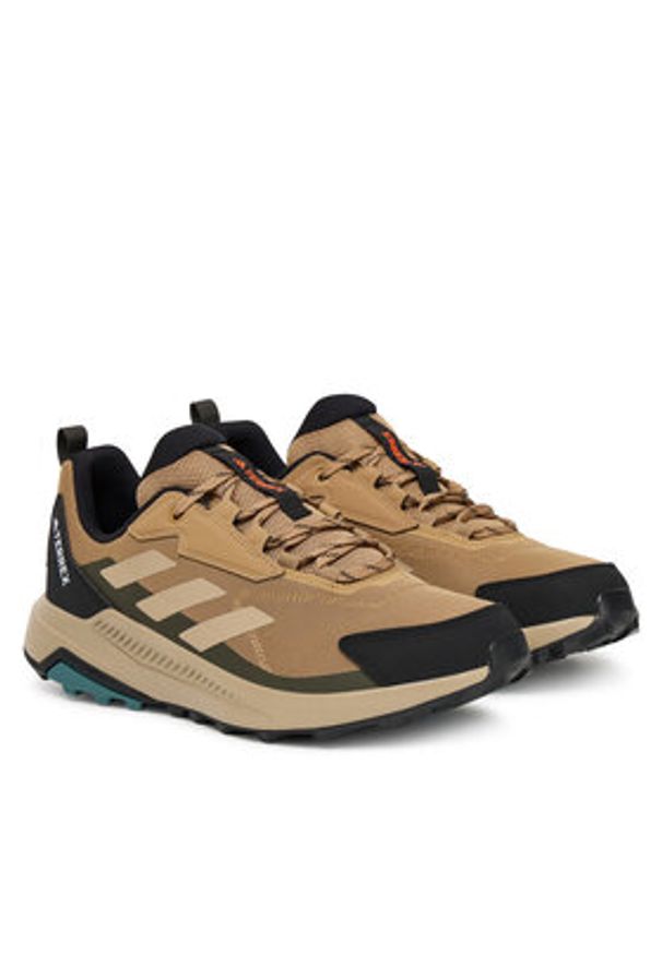 Adidas - adidas Trekkingi Terrex Anylander JQ9953 Brązowy. Kolor: brązowy. Materiał: materiał. Model: Adidas Terrex. Sport: turystyka piesza