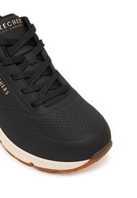 skechers - Skechers Sneakersy 177520/BLK Czarny. Kolor: czarny. Materiał: skóra #2