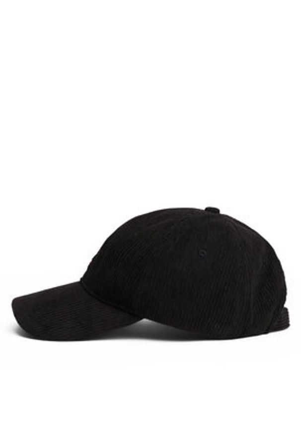 TOMMY HILFIGER - Tommy Hilfiger Czapka z daszkiem Th Flag 6 Panel Cord Cap AM0AM13583 Czarny. Kolor: czarny. Materiał: poliester, materiał