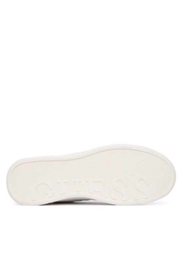 Guess Sneakersy FLFWLL ELE12 Biały. Kolor: biały. Materiał: skóra