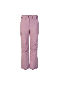 Spodnie narciarskie damskie Elbrus Andalsen Wo's - różowe, Rozmiar XL. Kolor: różowy. Materiał: tkanina, poliester, materiał. Sezon: zima. Sport: narciarstwo #1