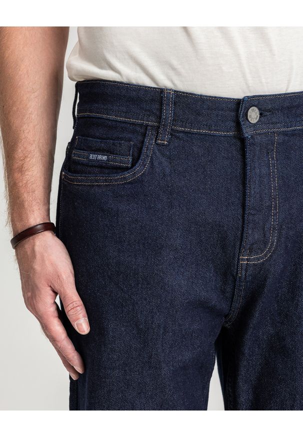 MARCUS - Męskie Spodnie Jeansowe Marcus Jason 2240 Jeans Rough Dry Blue 14-200318