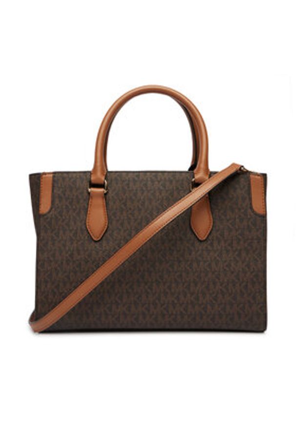 MICHAEL Michael Kors Torebka 30R6GQ6S2B Brązowy. Kolor: brązowy. Materiał: skórzane