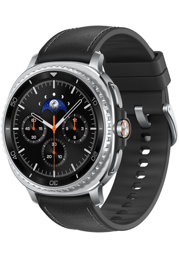 SAMSUNG - Samsung Galaxy Watch 8 Classic 3,3 cm (1.3") AMOLED 46 mm Cyfrowy 438 x 438 px Ekran dotykowy 4G Srebrny Wi-Fi GPS. Rodzaj zegarka: cyfrowe. Kolor: srebrny
