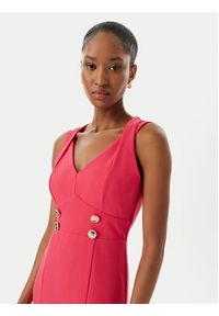 Rinascimento Sukienka koktajlowa CFC0019924002 Różowy Regular Fit. Kolor: różowy. Materiał: syntetyk. Styl: wizytowy #4