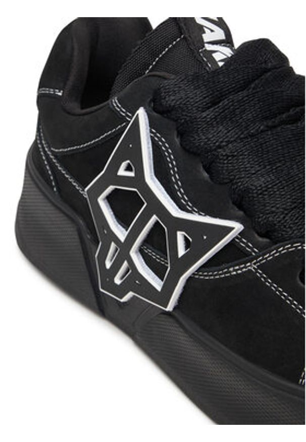 Naked Wolfe Sneakersy Kosa Czarny. Kolor: czarny. Materiał: skóra