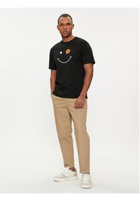 Save The Duck T-Shirt DT1197M BESY18 Czarny Regular Fit. Kolor: czarny. Materiał: bawełna #5