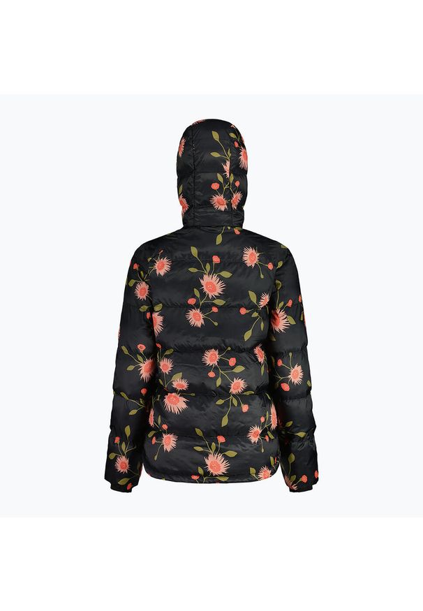 Kurtka turystyczna damska Maloja puchowa. Kolor: czarny. Materiał: puch. Sport: turystyka piesza