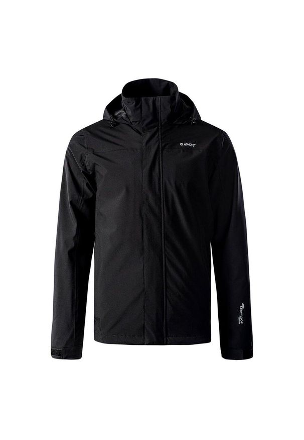 Hi-tec - Lekka Kurtka Męska Oscar. Kolor: czarny. Sport: turystyka piesza