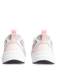 Calvin Klein Jeans Sneakersy Retro Tennis Su-Mesh Wn YW0YW00891 Biały. Kolor: biały. Materiał: skóra, mesh