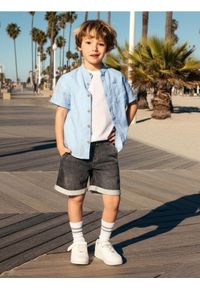 Sinsay - Szorty jeansowe - szary. Kolor: szary. Materiał: jeans