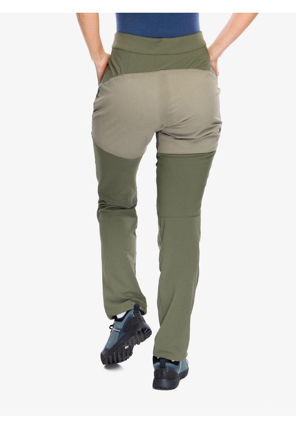 Spodnie trekkingowe damskie Black Diamond Alpine Hybrid Pants. Kolor: zielony