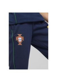 Puma - Młodzieżowe spodnie Portugalia Casuals PUMA Persian Blue Sunny Yellow. Kolor: żółty, wielokolorowy, niebieski