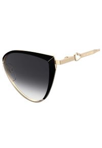 Love Moschino okulary przeciwsłoneczne damskie kolor czarny. Kolor: czarny #5