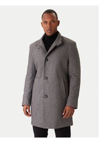 Bugatti Płaszcz przejściowy 821429-84204 M Szary Regular Fit. Kolor: szary. Materiał: syntetyk #5