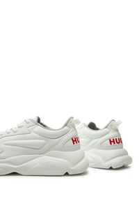 Hugo - HUGO Sneakersy Leon 50536960 Biały. Kolor: biały. Materiał: skóra #3