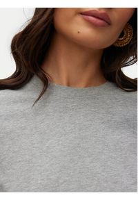 Vero Moda T-Shirt Paulina 10316991 Szary Regular Fit. Kolor: szary. Materiał: bawełna #3