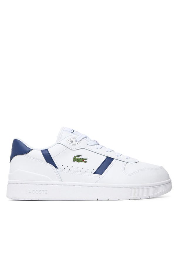 Lacoste Sneakersy 48SMA0031 Biały. Kolor: biały. Materiał: skóra