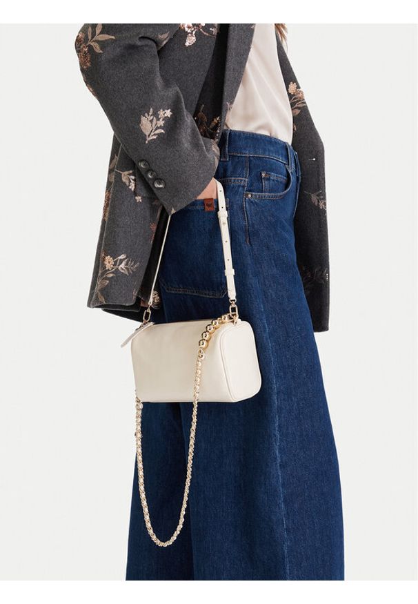 Furla Torebka WE00793 BX2269 CN PNN00 Biały. Kolor: biały. Materiał: skórzane