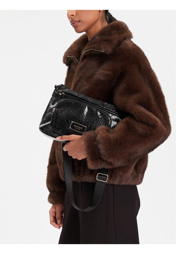 Monnari Torebka TORIMP0-24Z-BAG5700-K020D000-R00 Czarny. Kolor: czarny. Materiał: skórzane