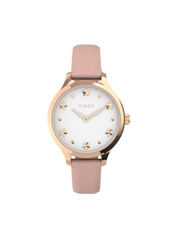 Timex Zegarek Peyton TW2V23700 Różowy. Kolor: różowy