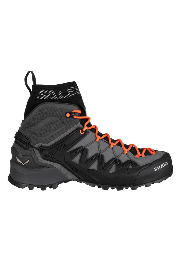 Buty Podejściowe Męskie Salewa Wildfiredge Mid Gtx. Kolor: wielokolorowy, czarny. Materiał: zamsz, materiał, syntetyk