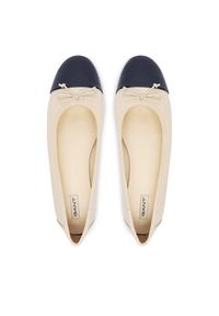 GANT - Gant Baleriny 30511856 Écru. Materiał: skóra #6