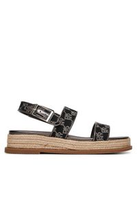 DKNY Espadryle Bernae K1598945 Czarny. Kolor: czarny. Materiał: materiał #1