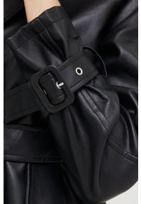 Answear Lab kurtka damska kolor czarny przejściowa. Kolor: czarny. Długość rękawa: raglanowy rękaw. Styl: wakacyjny #7
