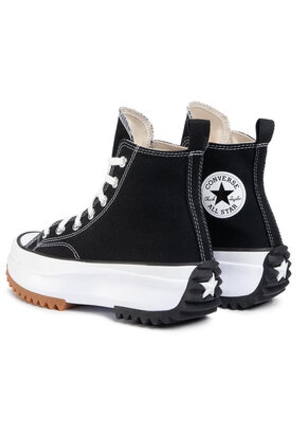 Converse Sneakersy Run Star Hike Hi 166800C Czarny. Kolor: czarny. Materiał: materiał. Sport: bieganie