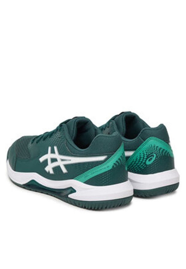 Asics Buty do tenisa Gel-Dedicate 8 1041A408 Zielony. Kolor: zielony. Materiał: skóra. Sport: tenis