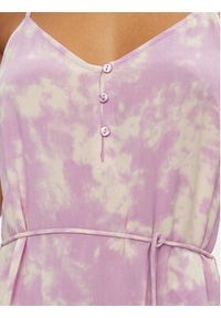 Pieces Sukienka letnia Nya 17111424 Fioletowy Regular Fit. Kolor: fioletowy. Materiał: wiskoza. Sezon: lato #5