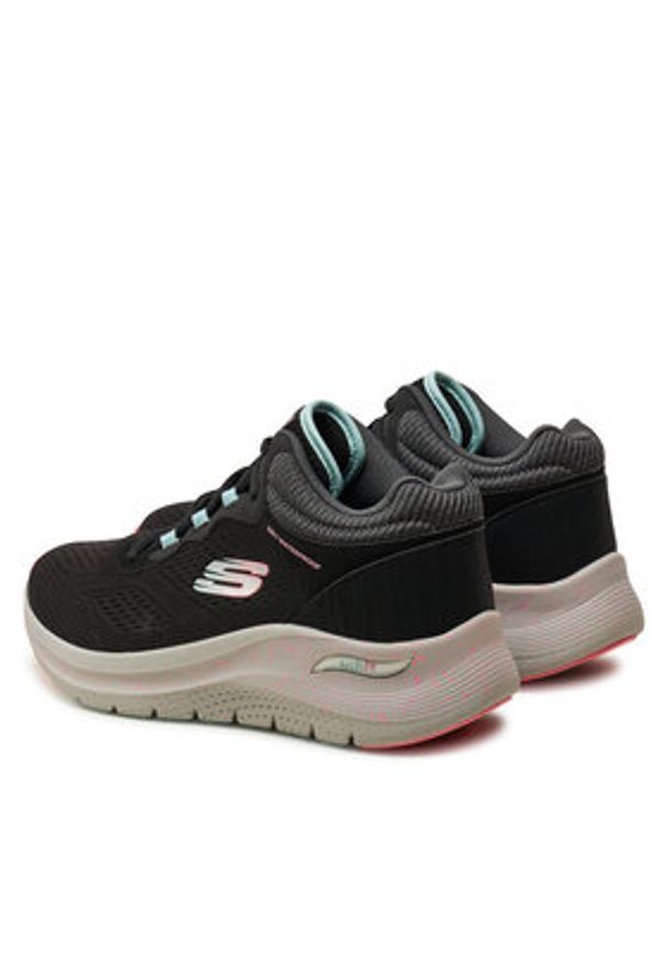 skechers - Skechers Sneakersy Arch Fit 2.0 Rainy Days 150194 BKMT Szary. Kolor: szary. Materiał: materiał