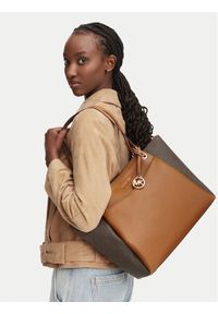 MICHAEL Michael Kors Torebka 30T6GX5T7B Brązowy. Kolor: brązowy. Materiał: skórzane #1