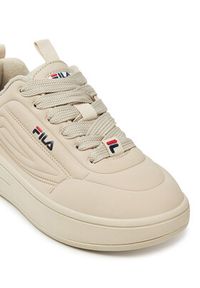 Fila Sneakersy Superbubble FFW0536 70027 Beżowy. Kolor: beżowy. Materiał: skóra