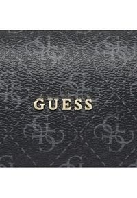 Guess Kosmetyczka Tya Accessories PWTYAA P2415 Czarny. Kolor: czarny. Materiał: skóra