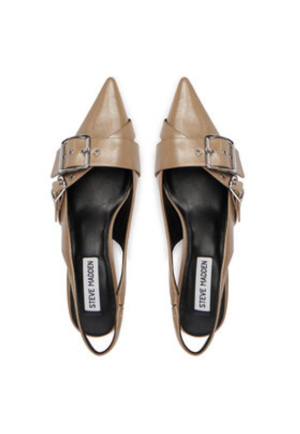 Steve Madden Czółenka Lezley SM11003440 Brązowy. Kolor: brązowy. Materiał: skóra