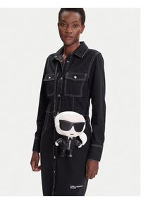 Karl Lagerfeld - KARL LAGERFELD Torebka A3W30186 Czarny. Kolor: czarny. Materiał: skórzane #3