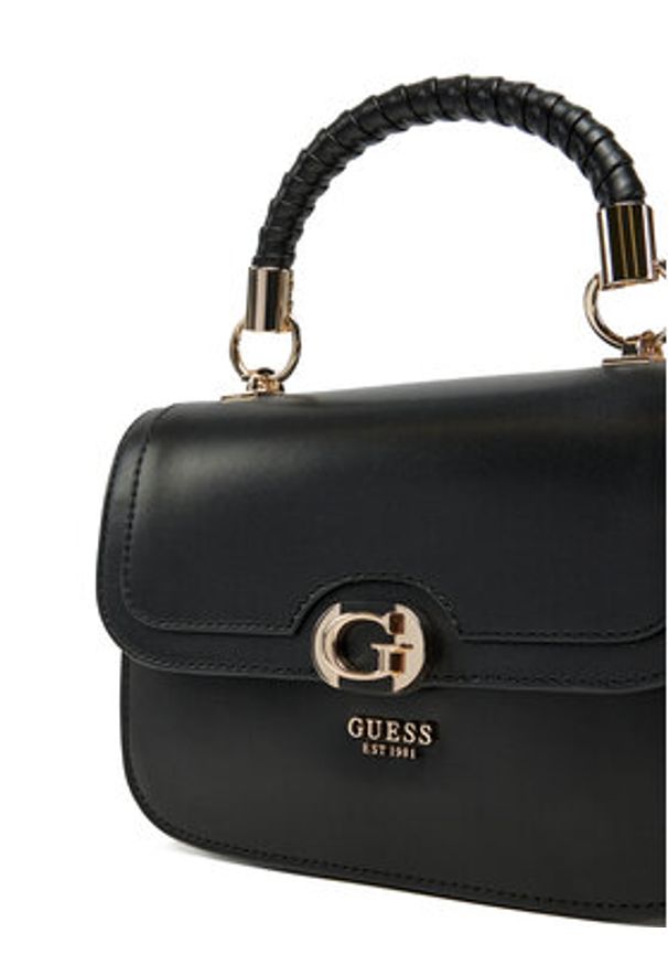 Guess Torebka HWVG95 31200 Czarny. Kolor: czarny. Materiał: skórzane