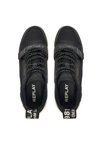 Replay - REPLAY Sneakersy GMS8L .000.C0022L Czarny. Kolor: czarny. Materiał: skóra #5
