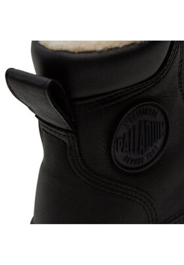Palladium Trapery Pampa Sport Cuff WPS 72992-001-M Czarny. Kolor: czarny. Materiał: skóra. Styl: sportowy
