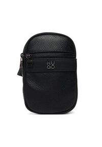 Hugo - HUGO Saszetka Quantic 50558410 Czarny. Kolor: czarny. Materiał: skóra #5