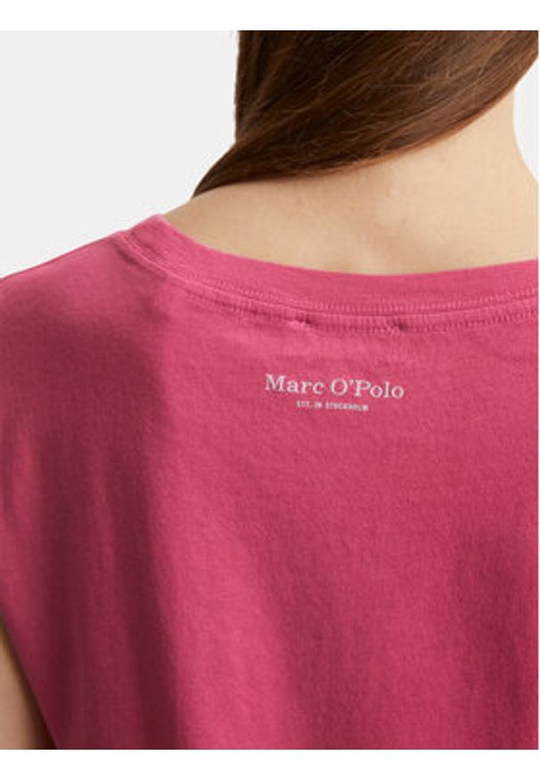 Marc O'Polo T-Shirt 516 2100 50073 Różowy Regular Fit. Typ kołnierza: polo. Kolor: różowy. Materiał: bawełna