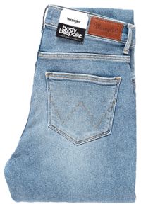 Wrangler - WRANGLER HIGH SKINNY BLUE POWDER W27HFS15L. Stan: podwyższony #4