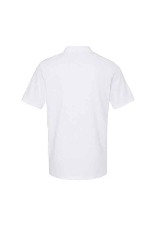 GILDAN - Koszulka Polo Dla Dorosłych Unisex Softstyle Pique. Typ kołnierza: polo. Kolor: biały